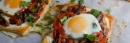 HOJALDRITOS DE LOMBARDA Y PIMIENTOS ASADOS CON HUEVO